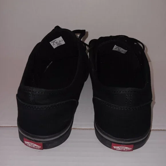 VANS WOMEN'S LACE UP CANVAS SNEAKERS - Picture 7 of 13